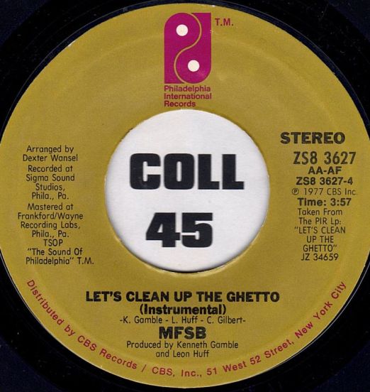 MFSB-LetsCleanUpTheGhetto(Instrumental)-PIRB