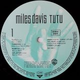 Miles Davis – Tutu – Warner Bros. EU LP