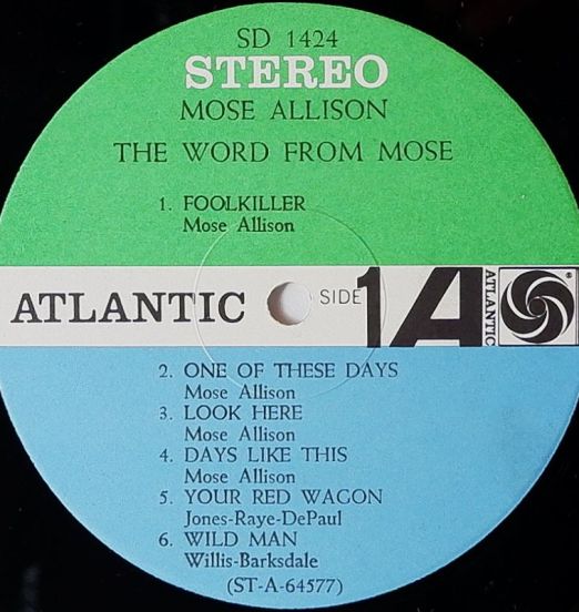 MoseAllison-TheWordFromMoseLABEL