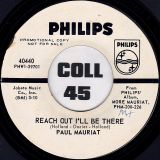 Paul Mauriat – Black Is Black b/w Reach Out I’ll Be There – Philips 7″