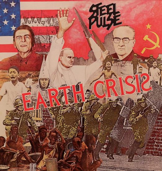Steel Pulse - Earth Crisis - Elektra NL LP