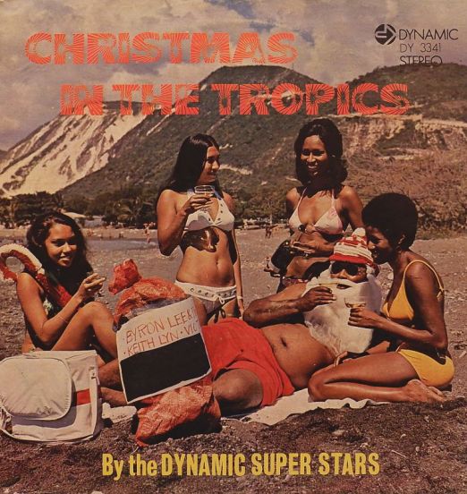 VA (The Dynamic Super Stars) - Christmas In The Tropics - Dynamic Sounds JA LP