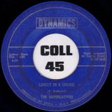 The Superlatives – Lonely In A Crowd b/w Don’t Walk Away – Dynamics 7″