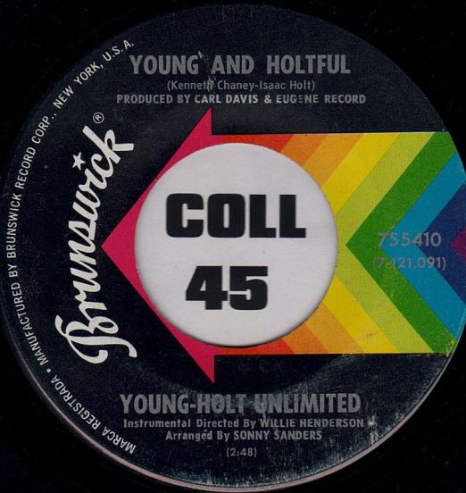 Young-Holt Unlimited - Young And Holtful b/w Just A Melody - Brunswick 7"