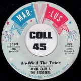 Alvin Cash & The Registers – Un-Wind The Twine b/w Boston Monkey – Mar-v-lus 7″