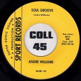 Andre Williams – Soul Groove b/w Pearl Time – Sport 7″