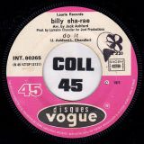 Billy Sha-Rae – Do It b/w Crying Clown – Disques Vogue FR 7″