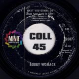 Bobby Womack – What Is This b/w What You Gonna Do (When Your Love Is Gone) – Minit 7″