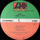 Chic – Take It Off – Atlantic LP