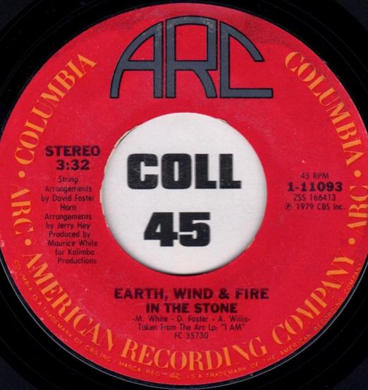 Earth, Wind & Fire – In The Stone b/w You And I - Arc 7"