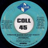 Whodini – Freaks Come Out At Night b/w Freaks Come Out At Night (Instrumental) – Jive 7″