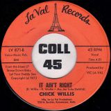 Chick Willis – Stoop Down Baby b/w It Ain’t Right – La Val 7″