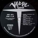 Jimmy Smith – Livin’ It Up! – Verve LP