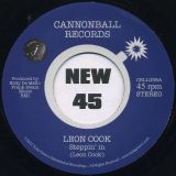 *JUST IN!*  Leon Cook – Steppin’ In b/w The Last One To Know – Cannonball IT 7″