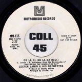 Lester Lanin & His Orchestra – Dizzy (Inst.) b/w Ob La Di, Ob La Da (Inst.) – Metromedia DJ 7″