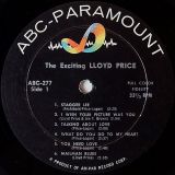 Lloyd Price – The Exciting Lloyd Price – Abc-Paramount LP