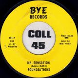 Soundsations – Mr. Sensation b/w The Moment – Bye 7″ VG+