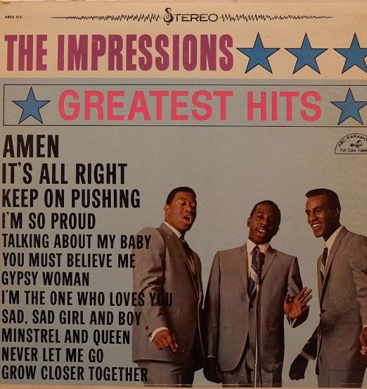 The Impressions - Greatest Hits - ABC-Paramount LP
