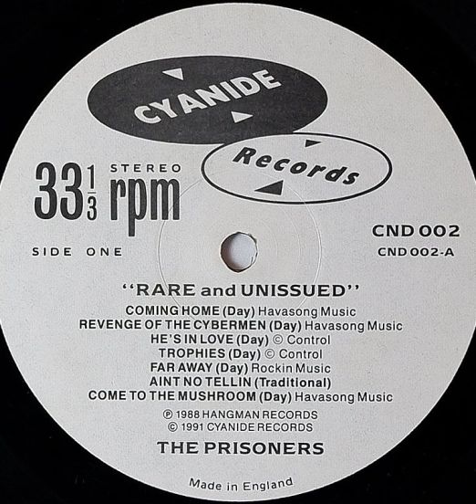ThePrisoners-RareAndunissuedLABEL