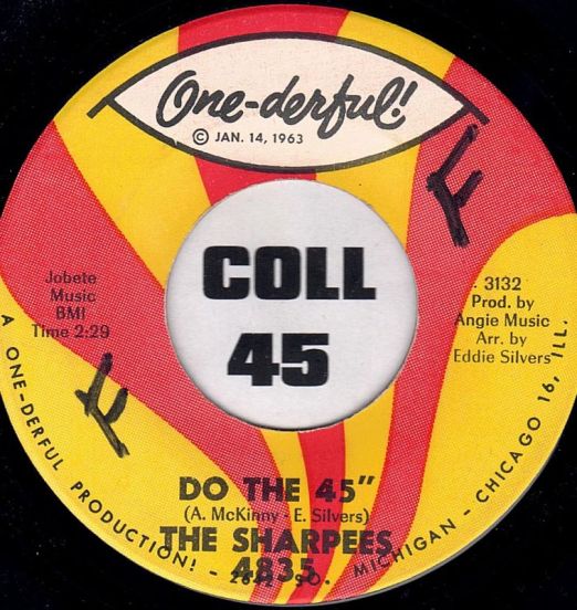 The Sharpees – Do The 45" b/w Make Up Your Mind - One-derful 7"