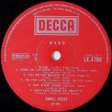 Small Faces – Small Faces – Decca UK LP