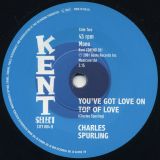 Connie Austin – Ball Of Fire b/w Charle Spurling – You’ve Got Love On Top Of Love – Kent Select UK 7″