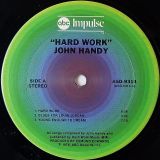 John Handy – Hard Work – Abc Impulse! LP
