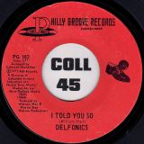The Delfonics – I Told You So b/w Seventeen And In Love – Philly Groove 7″
