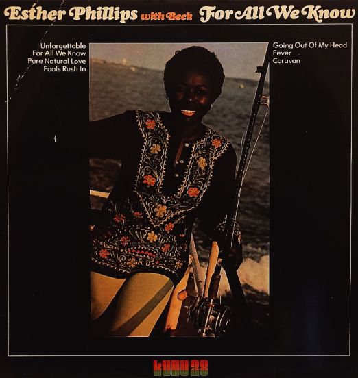 Esther Phillips With Beck - For All We Know - Kudu LP