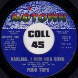 Four Tops – Something About You b/w Darling, I Hum Our Song – Motown 7″