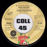 Gene Redding – This Heart b/w What Do I Do On Sunday Morning? – Capitol 7″