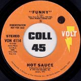 Hot Sauce – I Can’t Let You Go b/w Funny – Volt 7″