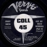 Jimmy Smith – Got My Mojo Working Pt.1 b/w Pt.2 – Verve 7″