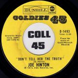 Joe Hinton – Don’t Tell Her The Truth b/w Funny – Goldies 7″
