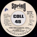 Joe Simon Featuring The Mainstreeters – Theme From Cleopatra Jones STEREO b/w MONO Version – Spring DJ 7″