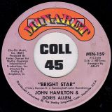 John Hamilton & Doris Allen – Bright Star b/w Them Changes – Minaret 7″