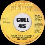Lew Kirton – Heaven In The Afternoon b/w Instrumental – Alston 7″