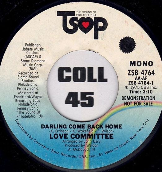LoveCommittee-DarlingComeBackHomeMONO