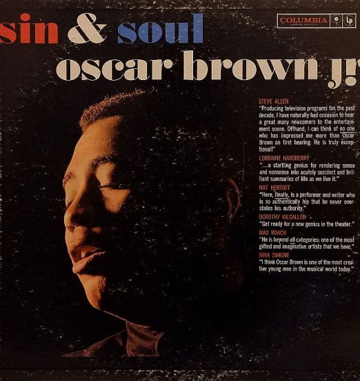 Oscar Brown Jr. - Sin & Soul - Columbia MONO LP