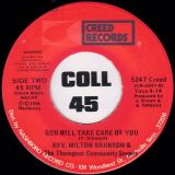 Rev. Milton Brunson & The Thompson Community Singers – Direct Me b/w God Will Take Care Of You – Creed 7″