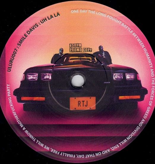 Smile Davis - Uh La La b/w Breathe - Uluru DJ AT 7"