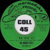 The Hidden Cost – Bo Did It b/w Vibrations – Marmaduke 7″