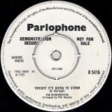 The Marionettes – Like A Man b/w Tonight It’s Going To Storm – Parlophone UK DJ 7″