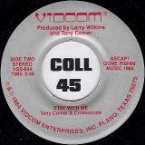 Tony Comer & Crosswinds – Don’t Give Up b/w Stay With Me – Vidcom Enterprises 7″