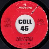 Arnold Bryant – House In Order b/w Eight Wonder – Mercury 7″
