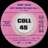 Bobby Bland – Ain’t Doing Too Bad Part 1 b/w Part 2 – Duke DJ 7″