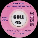 Bobby Bland – Ain’t Doing Too Bad Part 1 b/w Part 2 – Duke DJ 7″