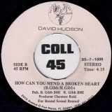 David Hudson – Different Lady b/w How Can You Mend A Broken Heart – Bound Sound 7″