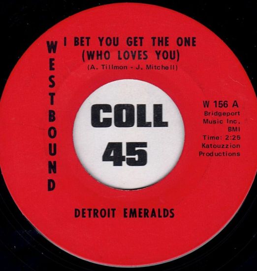 Detroit Emeralds - I Bet You Get The One (Who Loves You) b/w If I Lose Your Love - Westbound 7"