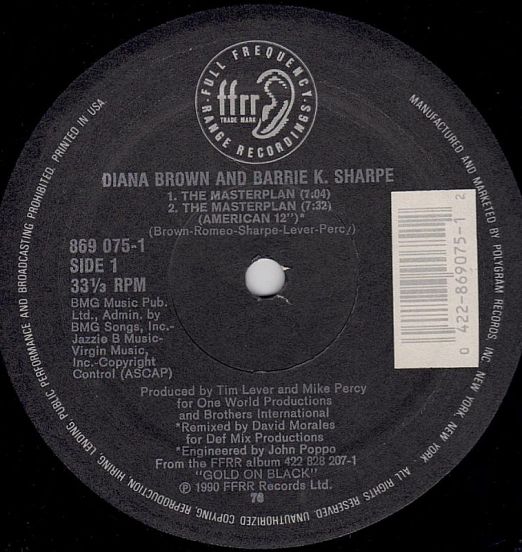 DianaBrownAndBarrieKSharpe-TheMasterplanLABEL